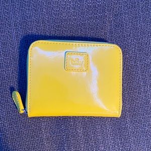 Bright yellow wallet
